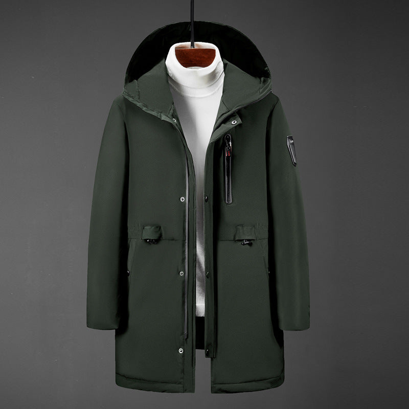 Smart Heating Cotton-Padded Jacket Male USB Charging