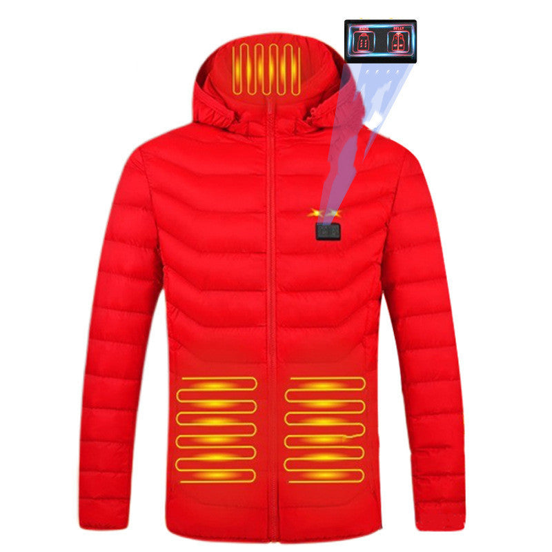 Men's And Women's Wearable Heating Clothes Intelligent Constant Temperature Heating Jacket