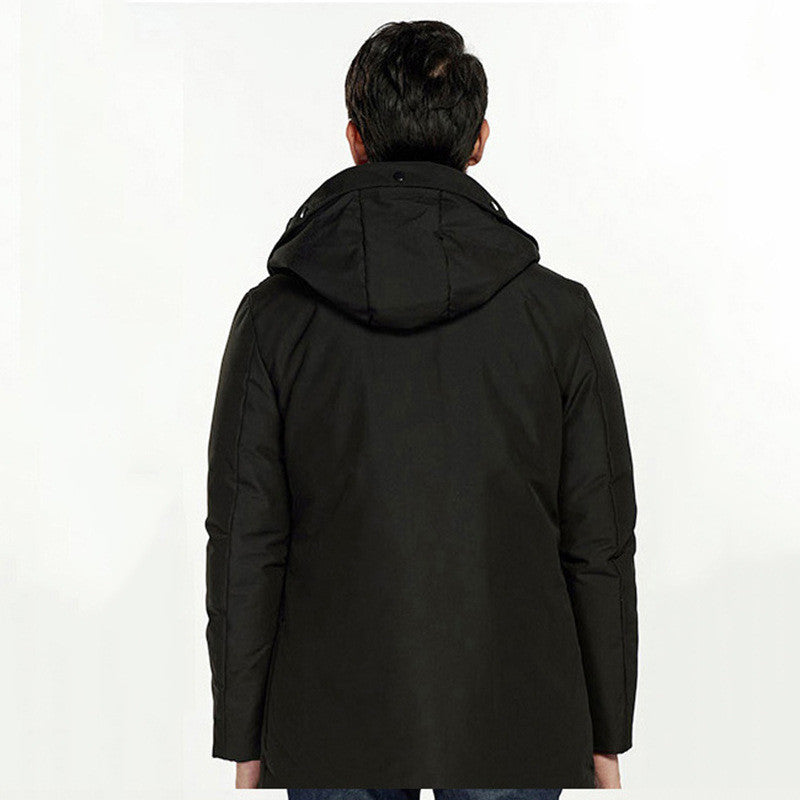 Smart heating down jacket