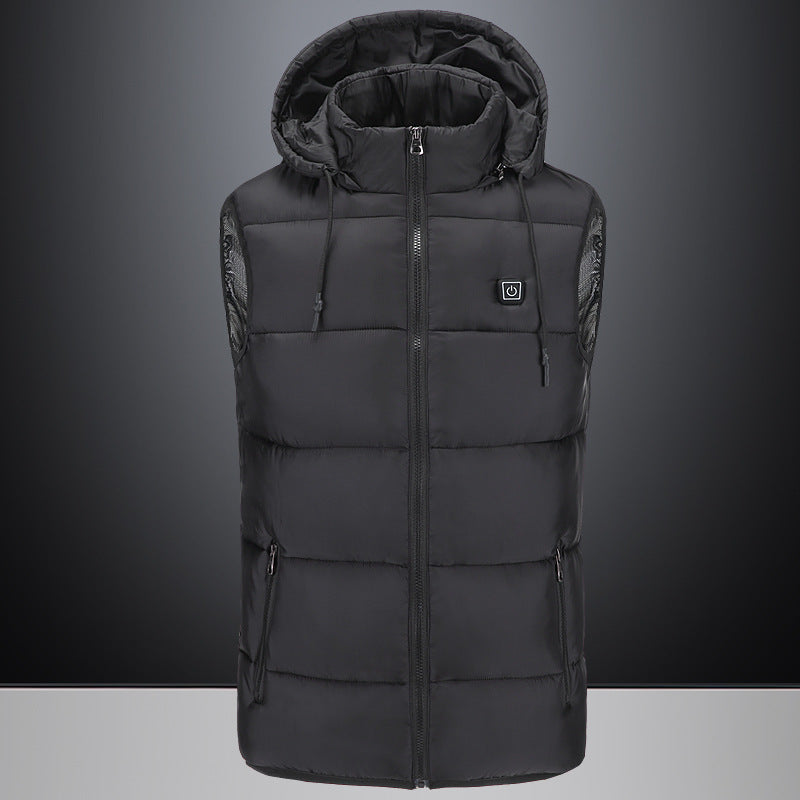 Warm jacket for heating