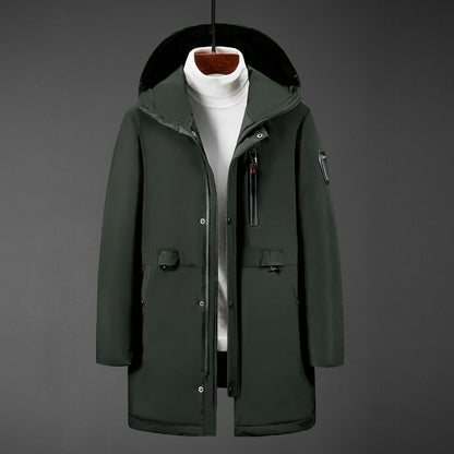 Smart Heating Cotton-Padded Jacket Male USB Charging