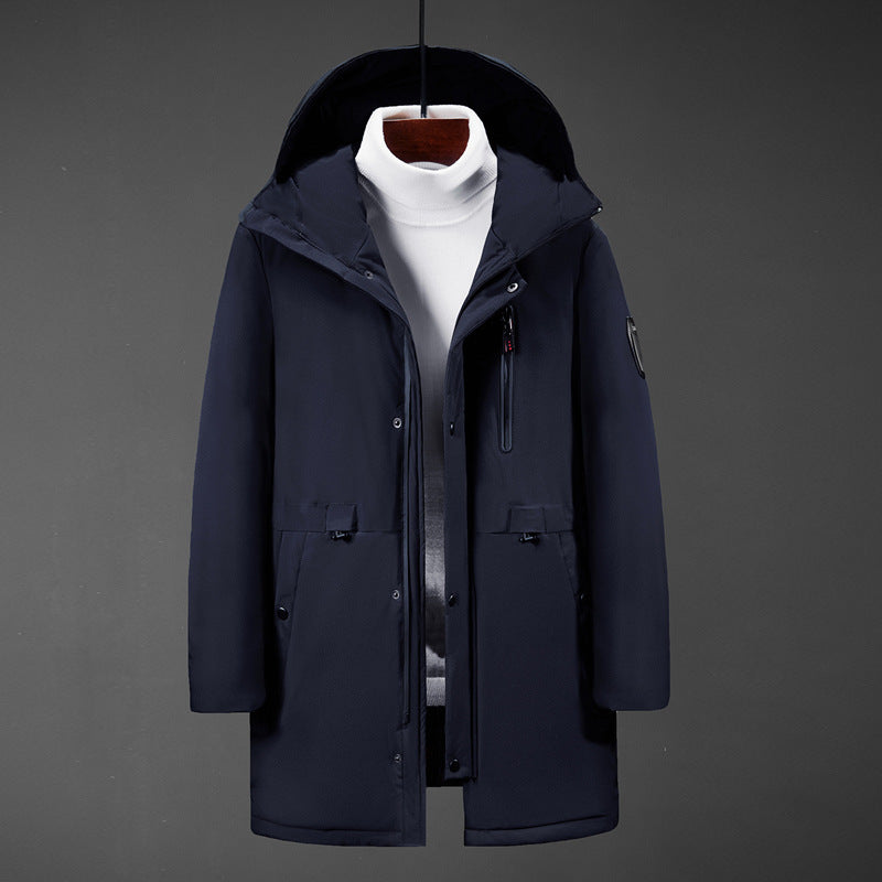 Smart Heating Cotton-Padded Jacket Male USB Charging