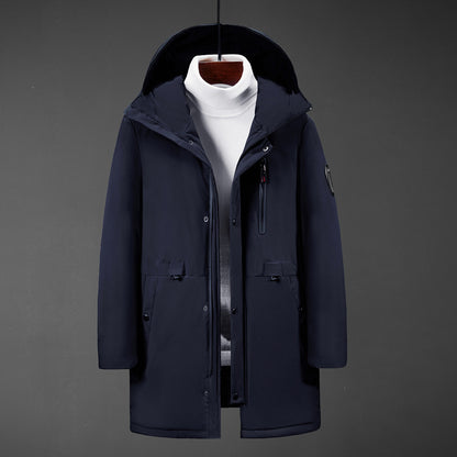 Smart Heating Cotton-Padded Jacket Male USB Charging