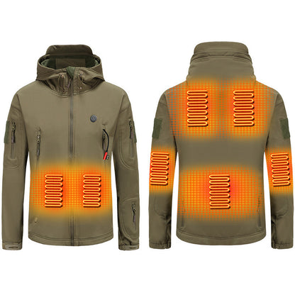 Outdoor Charging And Heating Jacket
