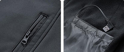 Warm Carbon Fiber Heating Electric Heating Jacket