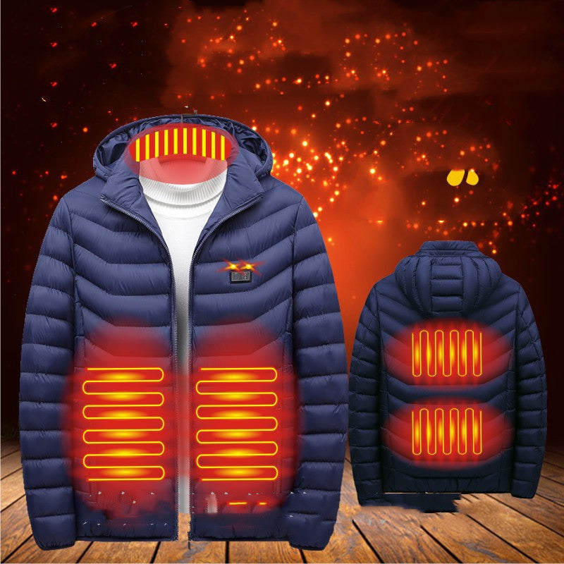 Men's And Women's Wearable Heating Clothes Intelligent Constant Temperature Heating Jacket