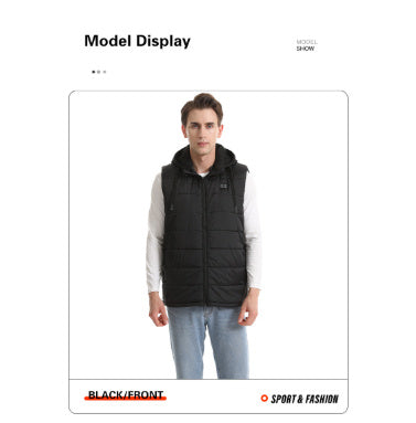 Smart Self-heating Vest Male Thermal Vest